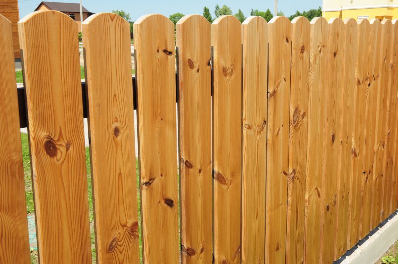 Completed Wood Fence